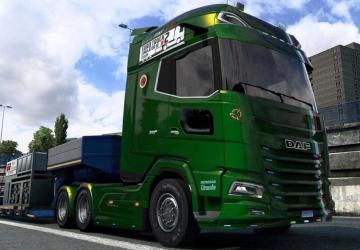 DAF XG+ Tuning Comboверсия 1.9 для Euro Truck Simulator 2 (v1.54.x, 1.55.x)