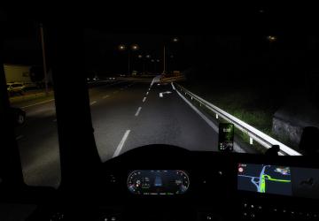 Reflective Road Markingsверсия 6.0 для Euro Truck Simulator 2 (v1.49.x, - 1.55.x)