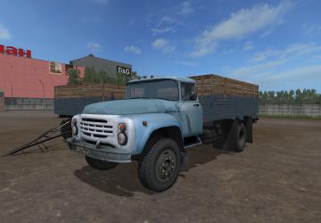 Зил-130 бортовой и прицепверсия 2.8 для Farming Simulator 2017 (v1.5.x)