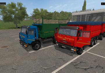 Камаз 53215Nверсия 1.0 для Farming Simulator 2017 (v1.5.3.1)