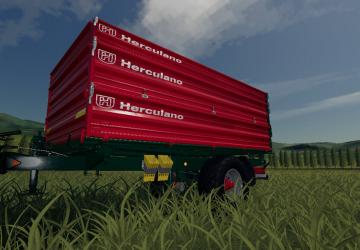Herculano Trailersверсия 1.1.0.0 для Farming Simulator 2019