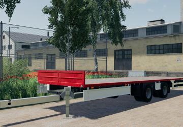 Fliegl TPS 180 Low Deckверсия 1.0.0.0 для Farming Simulator 2019 (v1.7x)