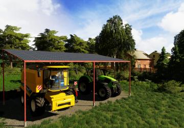 Metal Sheds With Solar Panelsверсия 1.0.0.0 для Farming Simulator 2019