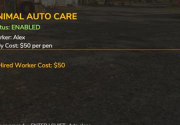 Alex the animal helperверсия 1.1.0.0 для Farming Simulator 2025