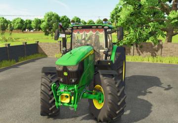 John Deere 6R (175-215) Editверсия 1.0.0.0 для Farming Simulator 2025