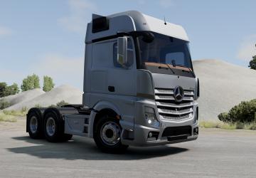 Mercedes-Benz Actrosверсия 2.0 для BeamNG.drive (v0.34.x)