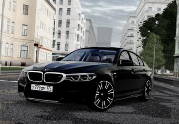 BMW M5 F90версия 08.07.20 для City Car Driving (v1.5.9.2)