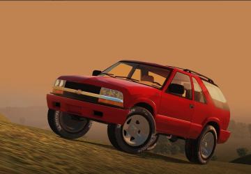 2001 Chevrolet Blazerверсия 1.0 для City Car Driving (v1.5.9, 1.5.9.2)