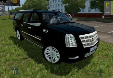 Cadillac Escaladeверсия 29.06.20 для City Car Driving (v1.5.9, 1.5.9.2)