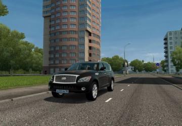 Infiniti QX56версия 24.06.20 для City Car Driving (v1.5.9.2)