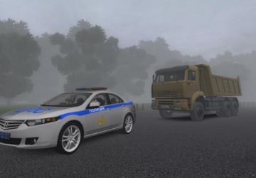 Honda Accord Policeверсия 23.06.20 для City Car Driving (v1.5.9.2)