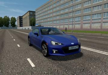 Subaru BRZверсия 23.06.20 для City Car Driving (v1.5.9.2)