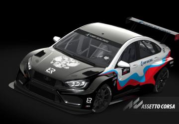 LADA VESTA NG TCRверсия 1.0 для Assetto Corsa