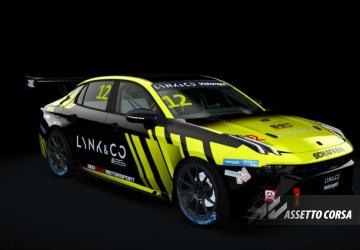 1 Lynk & Co 03 CUP EVO 2025версия / для Assetto Corsa