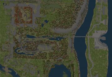 Карта «Перешеек-2»версия 2 для Spintires: MudRunner (v25.02.21)