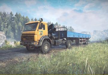 Azov-65124версия 1.0.7 для SnowRunner (v18.0)