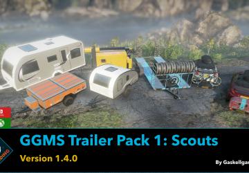 GGMS Scout Trailersверсия 1.4.0 для SnowRunner (v18.0)