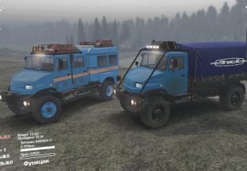 Зил-43273/43274версия 1 для SpinTires (v03.03.16)