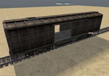 Пак объектов «ЖД-assorted»версия 1.0.1 для SpinTires (v03.03.16)