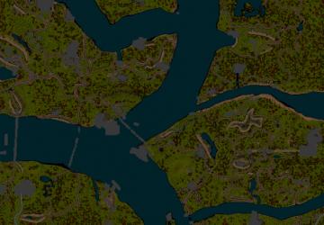 Карта «Деревня Гадюкино»версия 1.0.1 для SpinTires (v03.03.16 и выше)