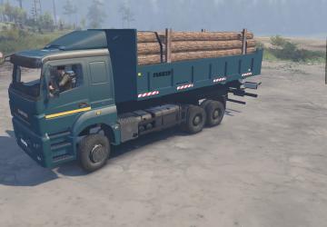 Камаз-5490/65206версия 1 для SpinTires (v03.03.16)