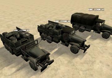 Объекты для Spintires Editor «GMC CCKW 353 pack»v1.0.0 для SpinTires (v03.03.16)