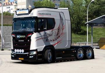 Scania S Longlineверсия 1.4 для Euro Truck Simulator 2 (v1.55.x)