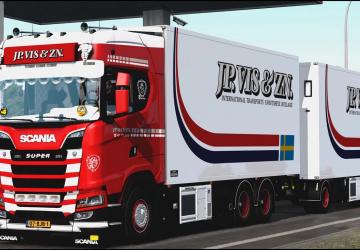 Scania S 500 JP Vis Znверсия 16.0 для Euro Truck Simulator 2 (v1.55.x)