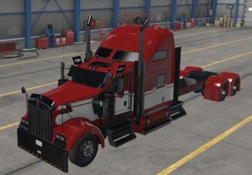 Kenworth W900 cabin cutверсия 1.2 для American Truck Simulator (v1.48.x)
