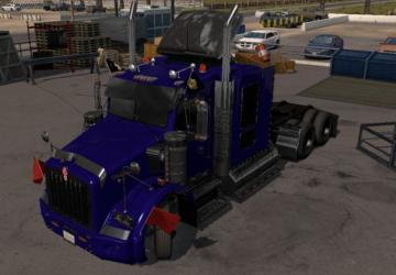 Kenworth T800 Cartruckверсия 1.5 для American Truck Simulator (v1.48.x)
