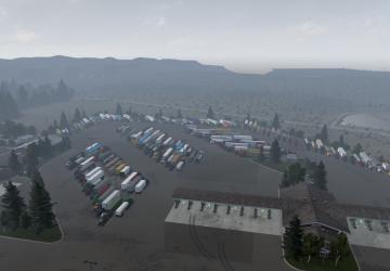 Better Truck Stops - Wyomingверсия 1 для American Truck Simulator (v1.48)