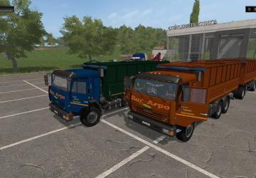 Камаз 53215Zверсия 1.0 для Farming Simulator 2017 (v1.5.3.1)
