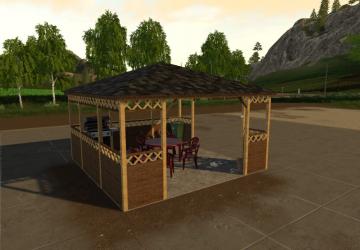 Wooden Garden Gazeboверсия 1.0.0.0 для Farming Simulator 2019