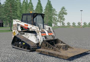 Mower For Skid Steer Loadersверсия 1.0.0.0 для Farming Simulator 2019