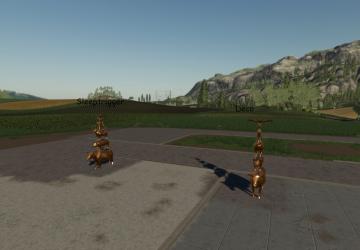 Animal-Statueверсия 1.1.0.0 для Farming Simulator 2019