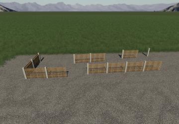 Classic Fence Packверсия 1.1.0.0 для Farming Simulator 2019