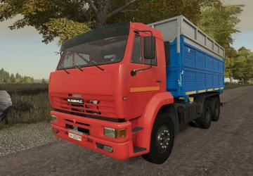 КамАЗ-45143 Сельхозникверсия 1.1.0.0 для Farming Simulator 2019 (v1.7.1.0)
