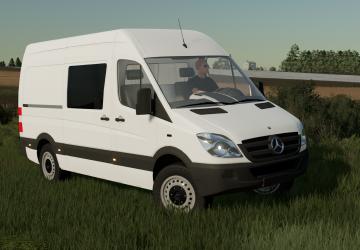 MB Sprinter 3x Palletautoloadверсия 1.4.1.0 для Farming Simulator 2022 (v1.14.x)