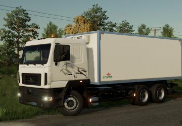 МАЗ-6312версия 1.1.0.0 от 07.10.24 для Farming Simulator 2022 (v1.14.x)