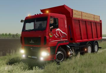 МАЗ-6501версия 1.1.0.0 от 07.10.24 для Farming Simulator 2022 (v1.14.x)