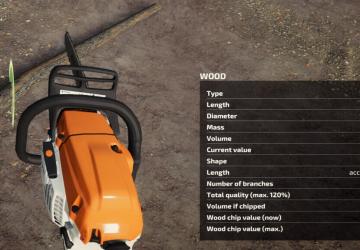 Forestry Helperверсия 1.0.5.6 для Farming Simulator 2022