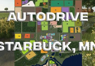 AutoDrive Starbuck MNверсия 1.0.0.0 для Farming Simulator 2025
