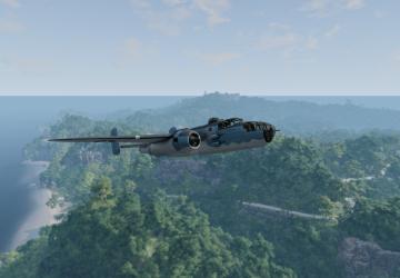 B25 Mitchellверсия 7.3 для BeamNG.drive (v0.34.x)