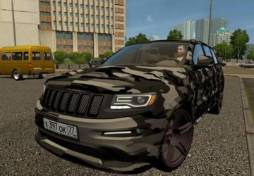 Jeep Grand Сherokee SRT8 900+л.с.версия 10.06.20 для City Car Driving (v1.5.9.2)