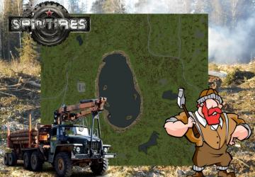 Карта «Лесосека»версия 1.0 для SpinTires (v03.03.16 и выше)