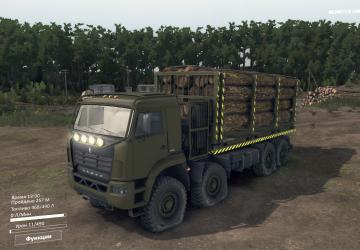 Kamaz 6560версия 1.1 для SpinTires (v03.03.16 - v1.6.1)