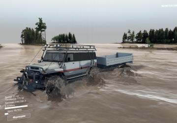 Вездеход Uaz Bear «Медведь»версия 1.0 для SpinTires (v03.03.16 - v1.6.1)
