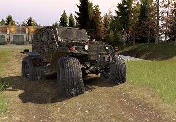 Плавающий УАЗ 3151 Трэколверсия 1.0 для SpinTires (v1.6.1)