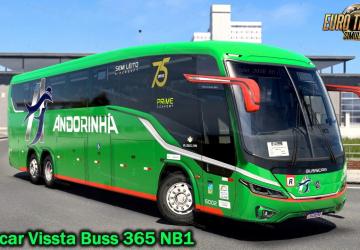 Busscar Vissta Buss 365 NB1версия 2.2 для Euro Truck Simulator 2 (v1.55.x)