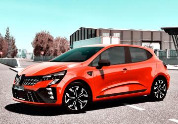 Renault Clio E-Tech 2024версия 1.0 для Euro Truck Simulator 2 (v1.55.x)